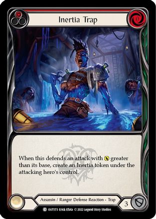 Inertia Trap (Red) (OUT173) - Outsiders Rainbow Foil