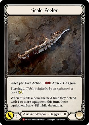 Scale Peeler (OUT010) (OUT010) - Outsiders Cold Foil