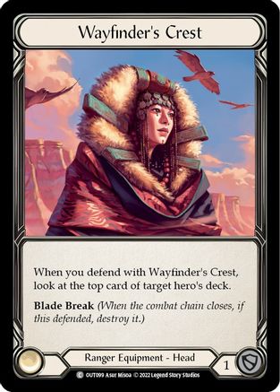 Wayfinder's Crest (OUT099) - Outsiders Cold Foil