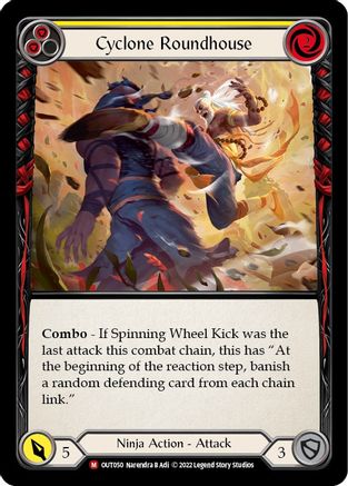 Cyclone Roundhouse (OUT050) - Outsiders Rainbow Foil
