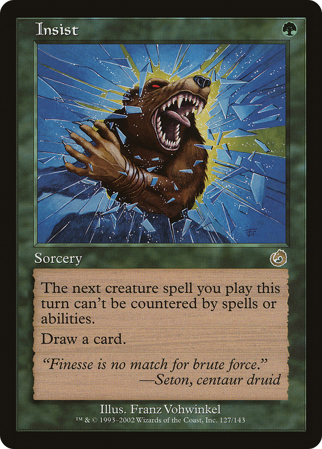 Insist [Torment]