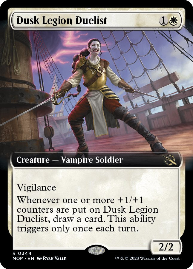 Dusk Legion Duelist (Extended Art) [344]