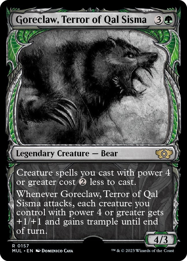 Goreclaw, Terror of Qal Sisma (Halo Foil) [157]