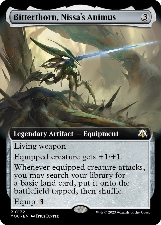 Bitterthorn, Nissa's Animus (Extended Art) [MOC - 132]