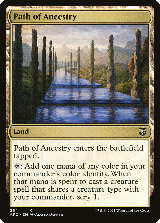 Path of Ancestry [Dungeons & Dragons: Adventures in the Forgotten Realms Commander]