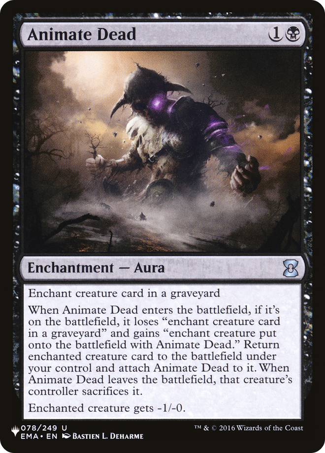 Animate Dead (LIST-078) - The List