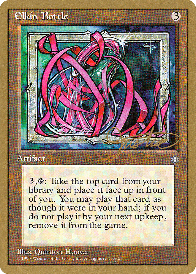 Elkin Bottle (Mark Justice) [Pro Tour Collector Set]