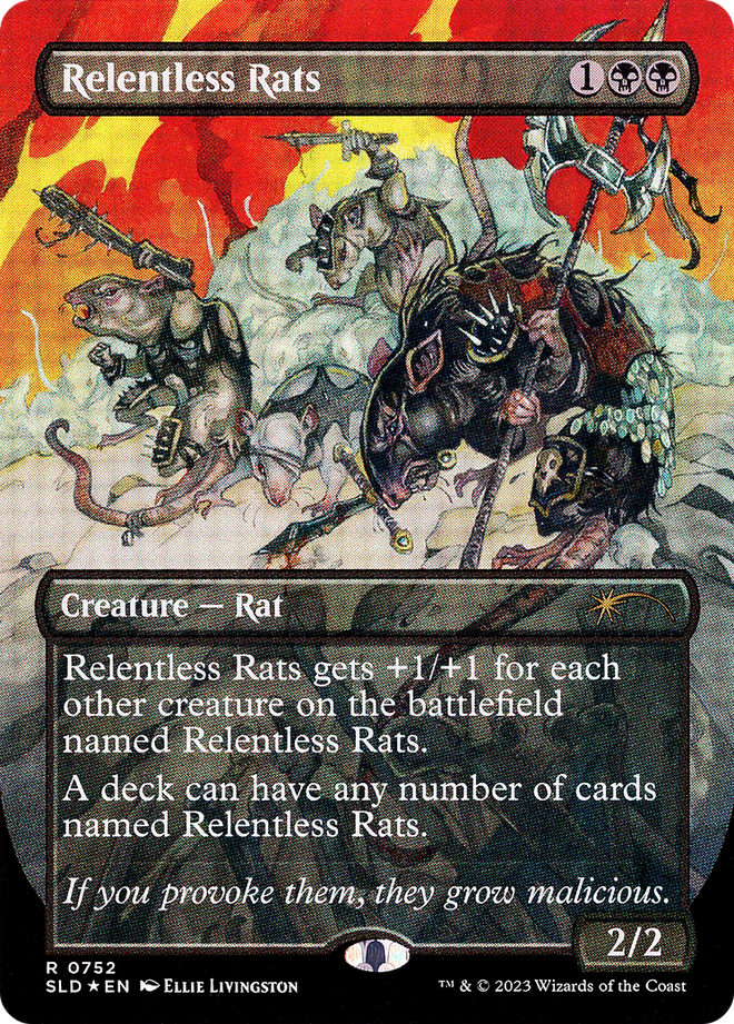 Relentless Rats (752) [Secret Lair Drop Series]