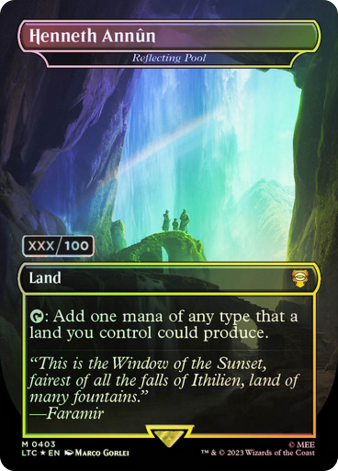Henneth Annun - Reflecting Pool (Serialized) [The Lord of the Rings: Tales of Middle-Earth Commander]