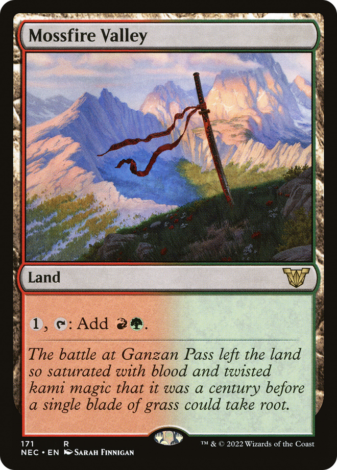 Mossfire Valley [Kamigawa: Neon Dynasty Commander]