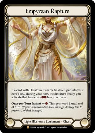 Empyrean Rapture (DTD004) - Dusk till Dawn Rainbow Foil