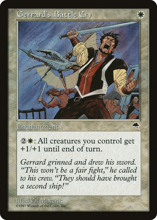 Gerrard's Battle Cry [Tempest]