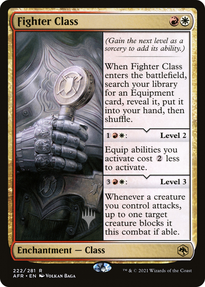 Fighter Class (Promo Pack) [Dungeons & Dragons: Adventures in the Forgotten Realms Promos]