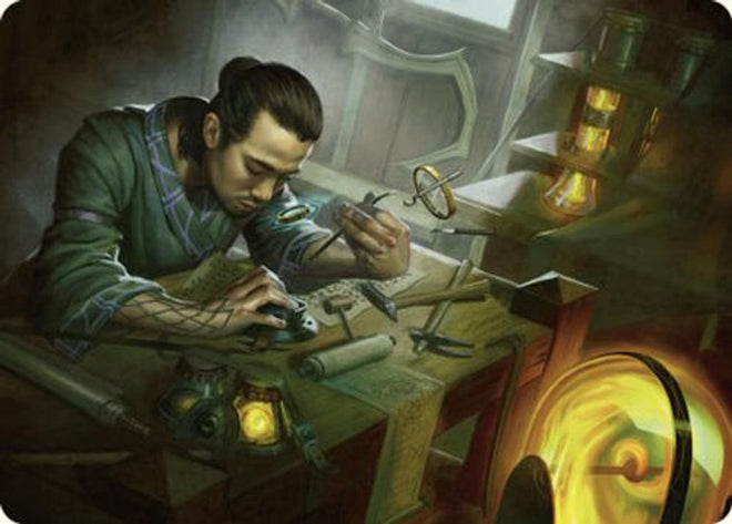 Renowned Weaponsmith Art Card (ASCMM-010) - Art Series: Commander Masters