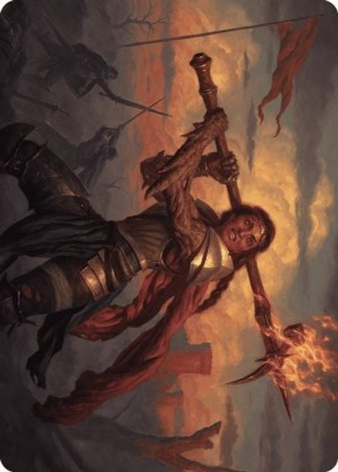 Imodane, the Pyrohammer Art Card (ASWOE-018) - Art Series: Wilds of Eldraine