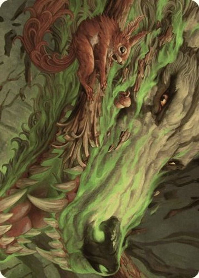 Leaping Ambush Art Card (ASWOE-026) - Art Series: Wilds of Eldraine