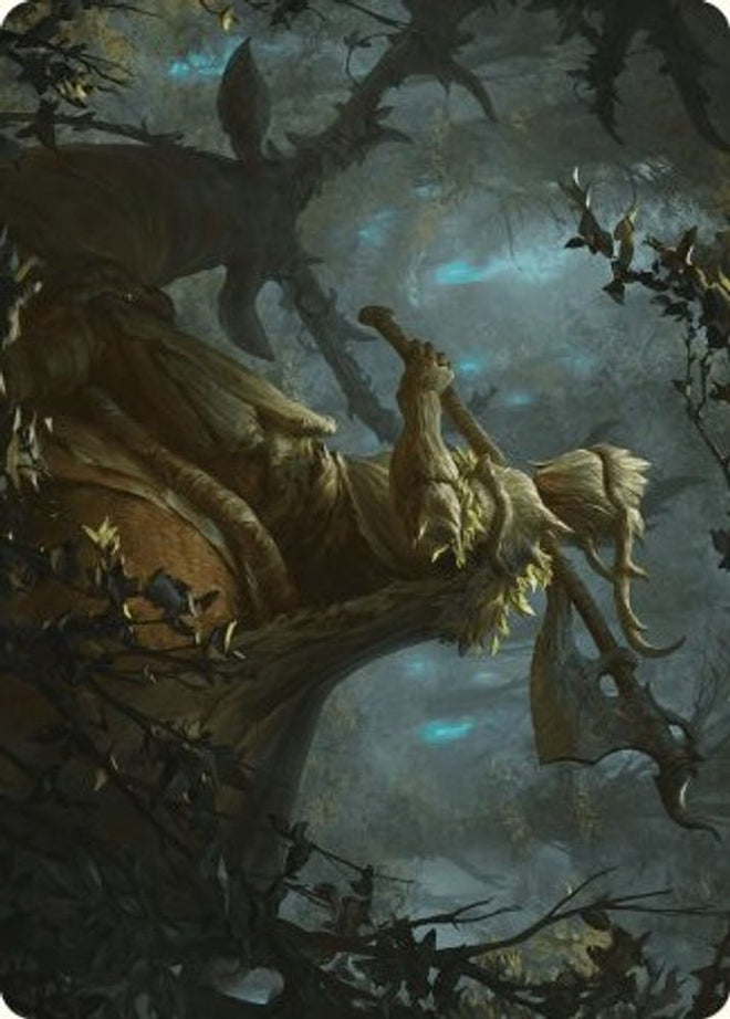 Verdant Outrider Art Card (ASWOE-028) - Art Series: Wilds of Eldraine