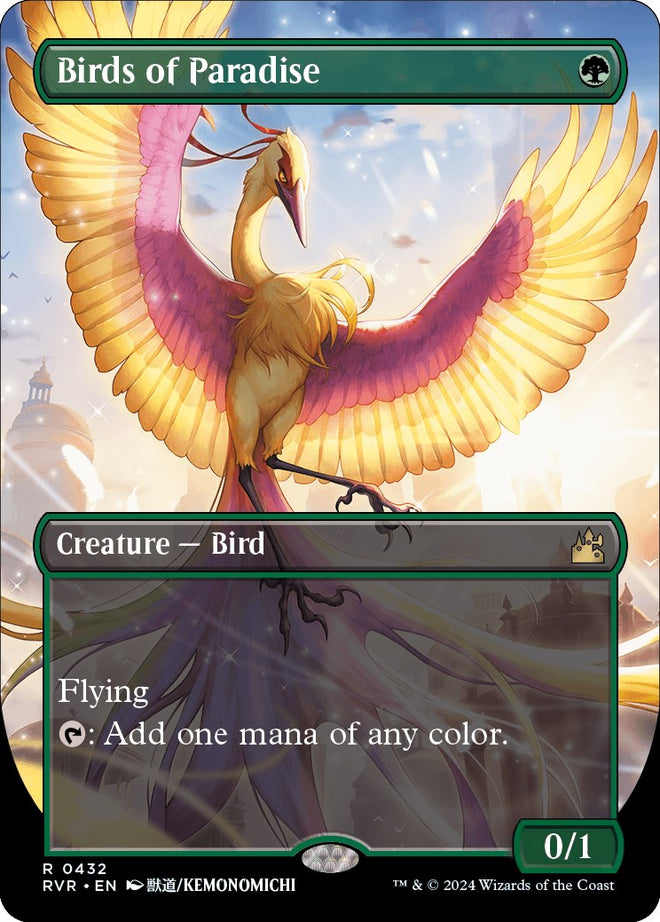 Birds of Paradise (Anime Borderless) [RVR - 432]