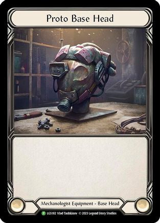 Proto Base Head - LGS182 (LGS182) - Flesh and Blood: Promo Cards Cold Foil