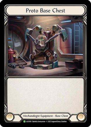 Proto Base Chest - LGS183 (LGS183) - Flesh and Blood: Promo Cards Cold Foil