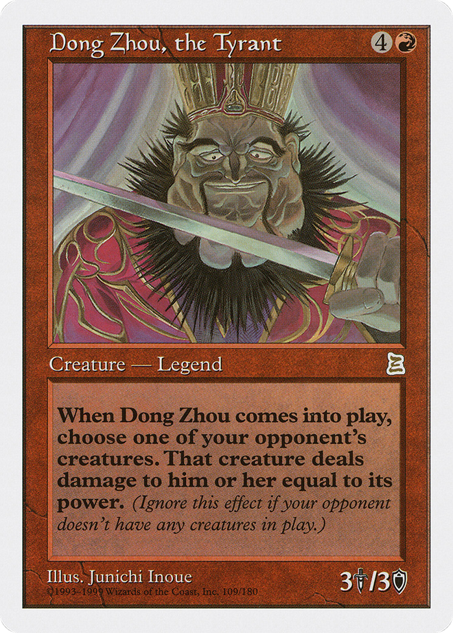 Dong Zhou, the Tyrant [Portal Three Kingdoms]