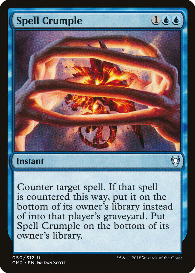 Spell Crumple [Commander Anthology Volume II]