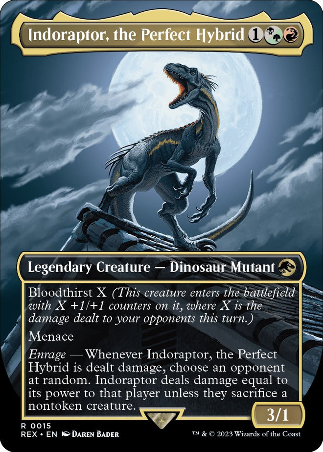 Indoraptor, the Perfect Hybrid (Borderless) [15]