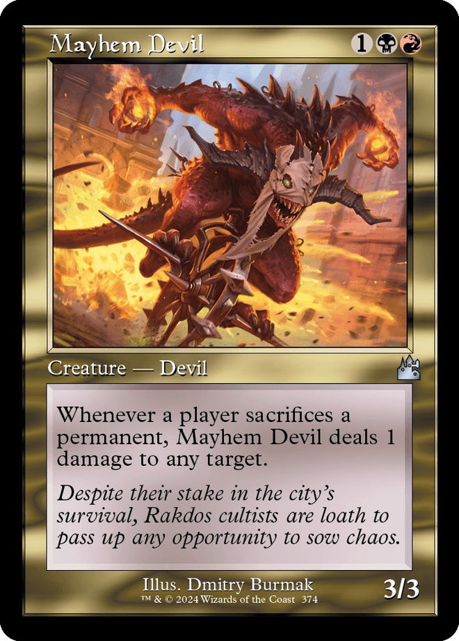 Mayhem Devil (Retro Frame) [374]