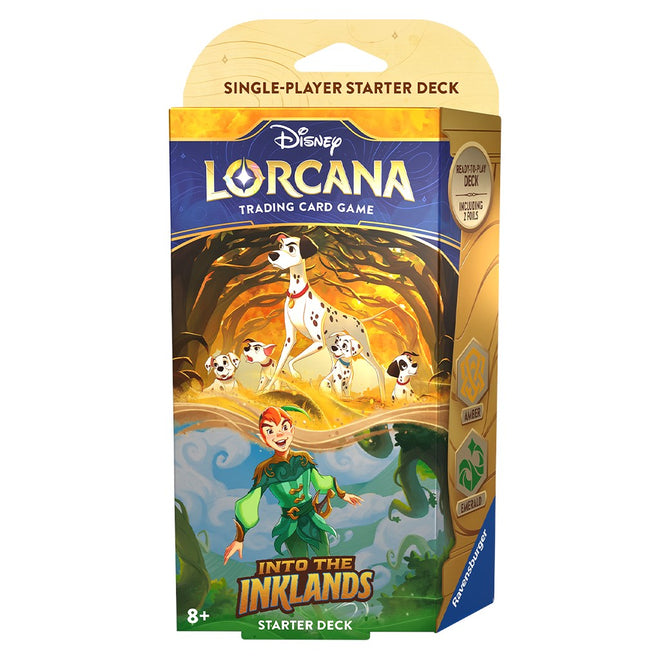 Disney Lorcana: Into the Inklands Starter Deck (Amber & Emerald) [3 - N/A]
