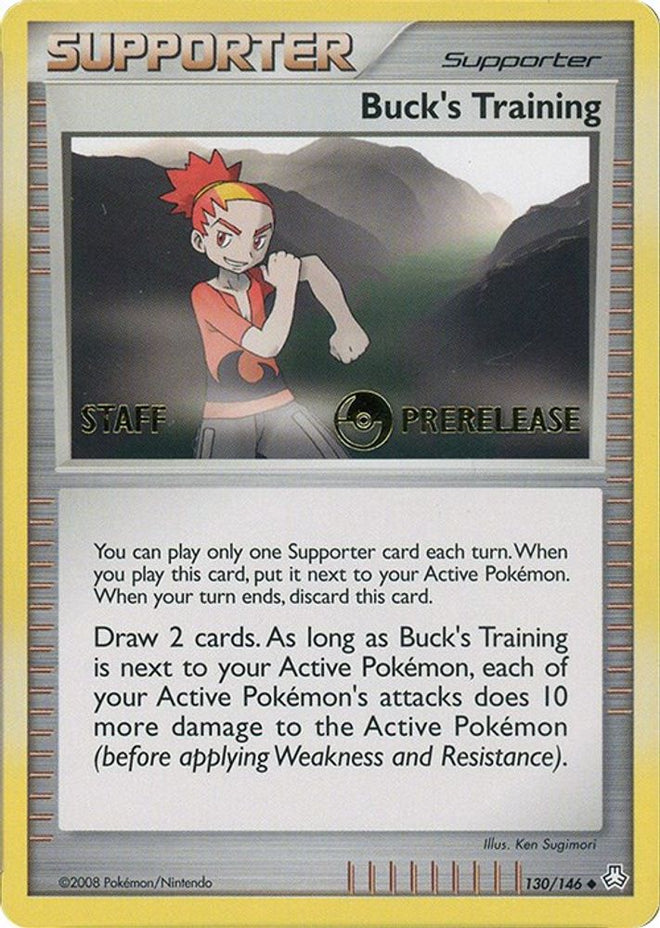 Buck's Training 130/146  Miscellaneous Cards & Products - Promo