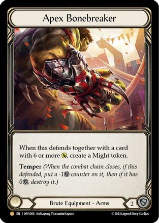 Apex Bonebreaker (HVY008) - Heavy Hitters Cold Foil