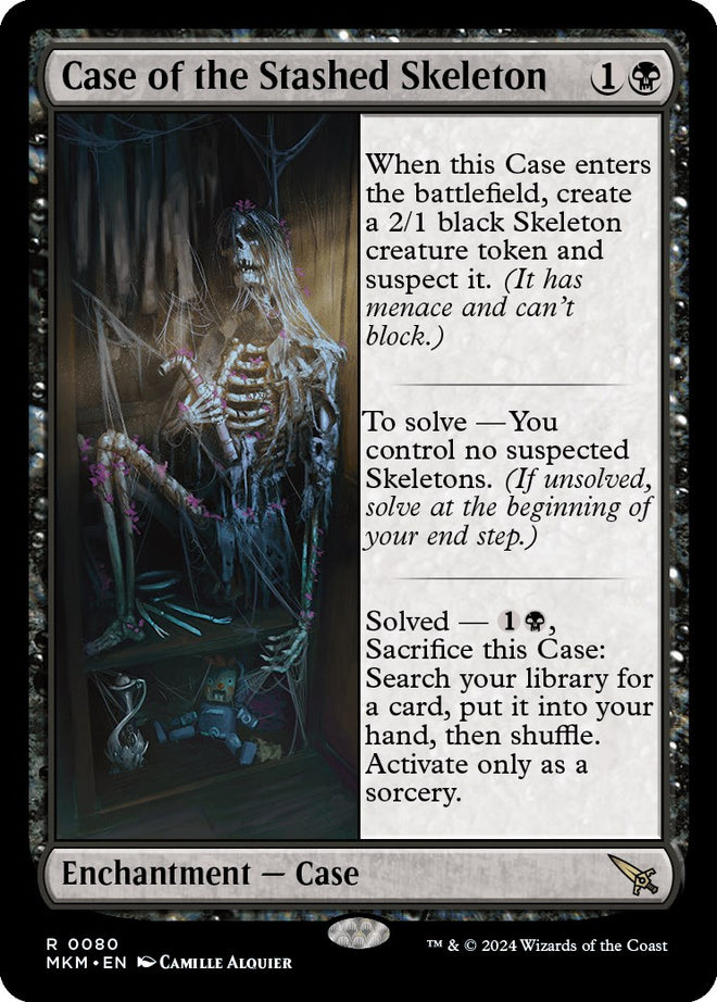 Case of the Stashed Skeleton [80]
