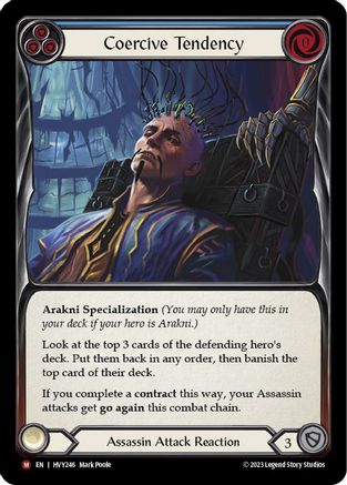 Coercive Tendency (HVY246) - Heavy Hitters Rainbow Foil