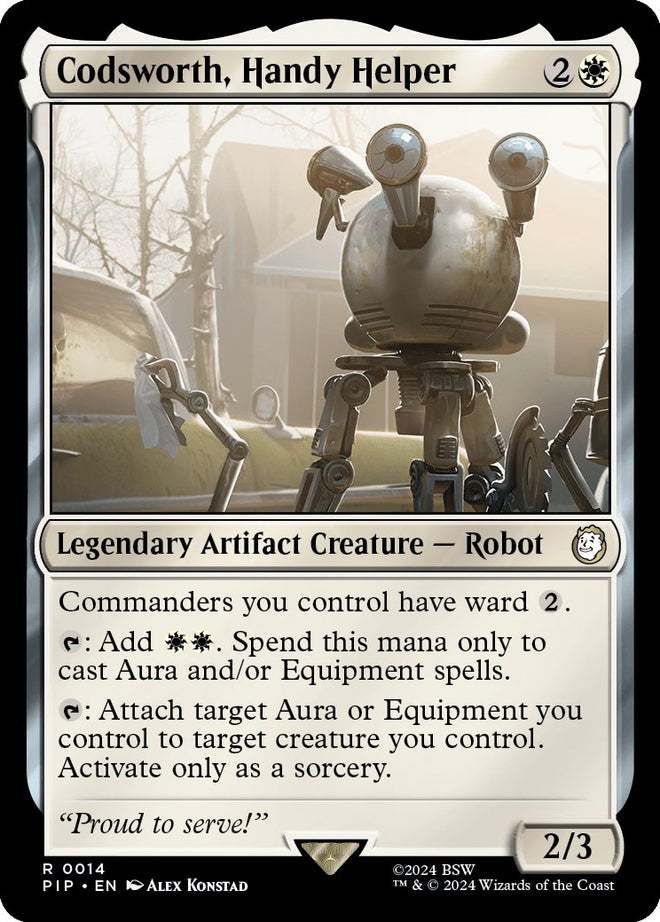 Codsworth, Handy Helper [PIP - 14]
