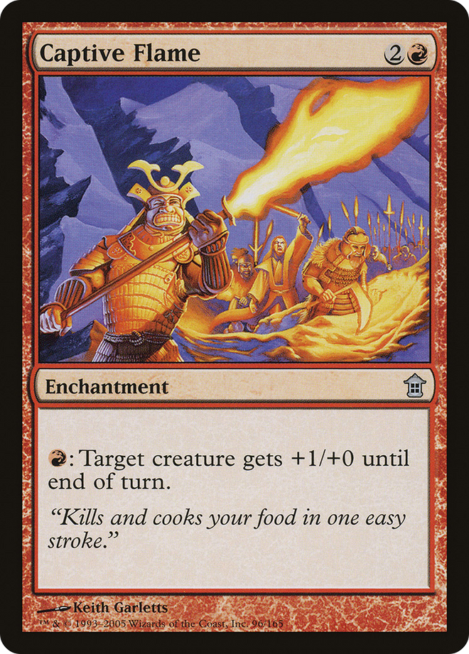 Captive Flame [Saviors of Kamigawa]