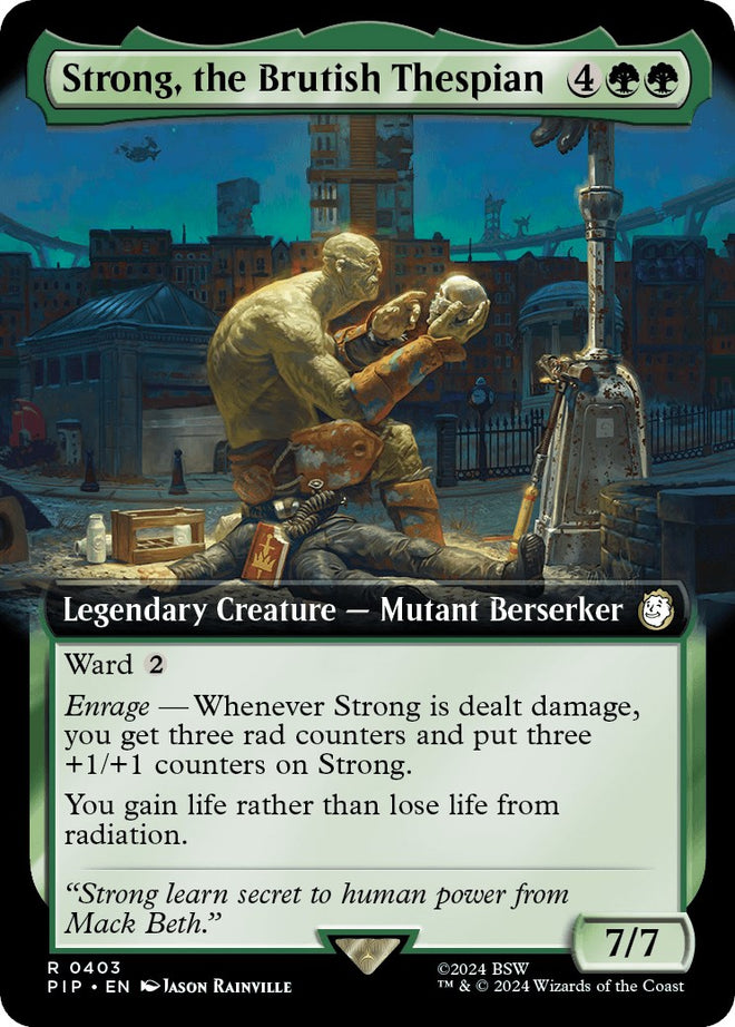 Strong, the Brutish Thespian (Extended Art) [403]