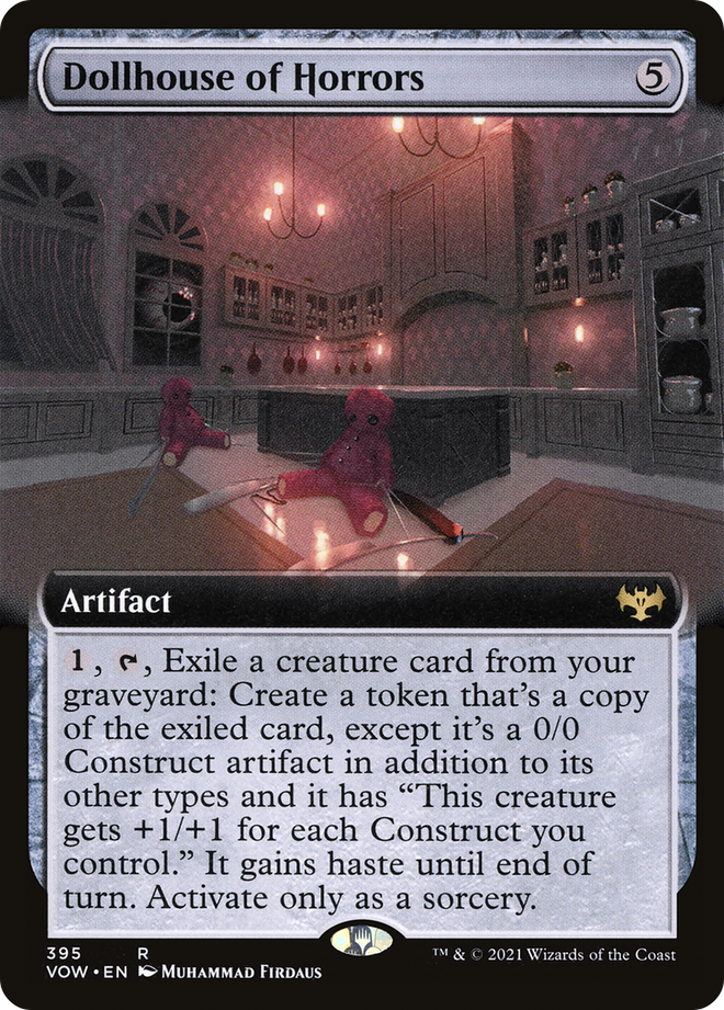 Dollhouse of Horrors (Extended Art) [Innistrad: Crimson Vow]