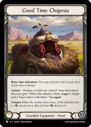 Good Time Chapeau - LGS248 (LGS248) - Flesh and Blood: Promo Cards Cold Foil