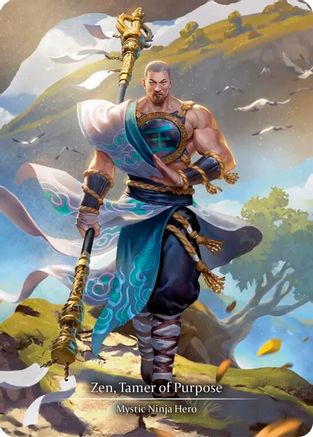 Zen, Tamer of Purpose (Marvel) (MST046) - Part the Mistveil Cold Foil