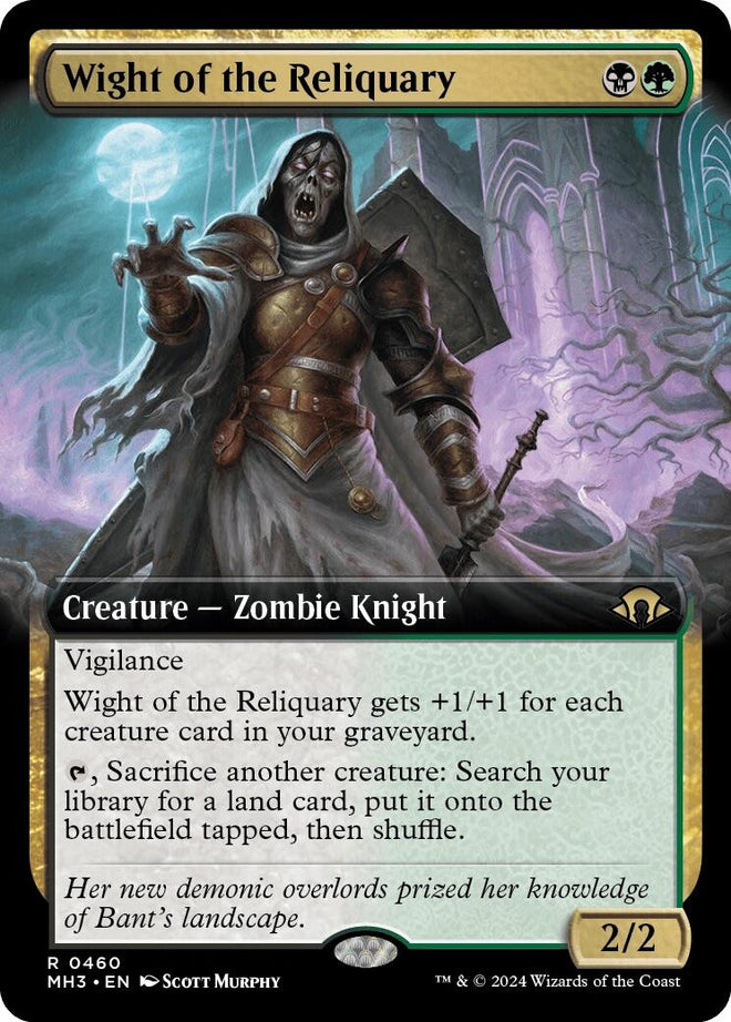 Wight of the Reliquary (Extended Art) [460]