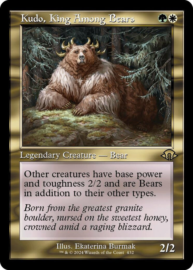 Kudo, King Among Bears (Retro Frame) [432]