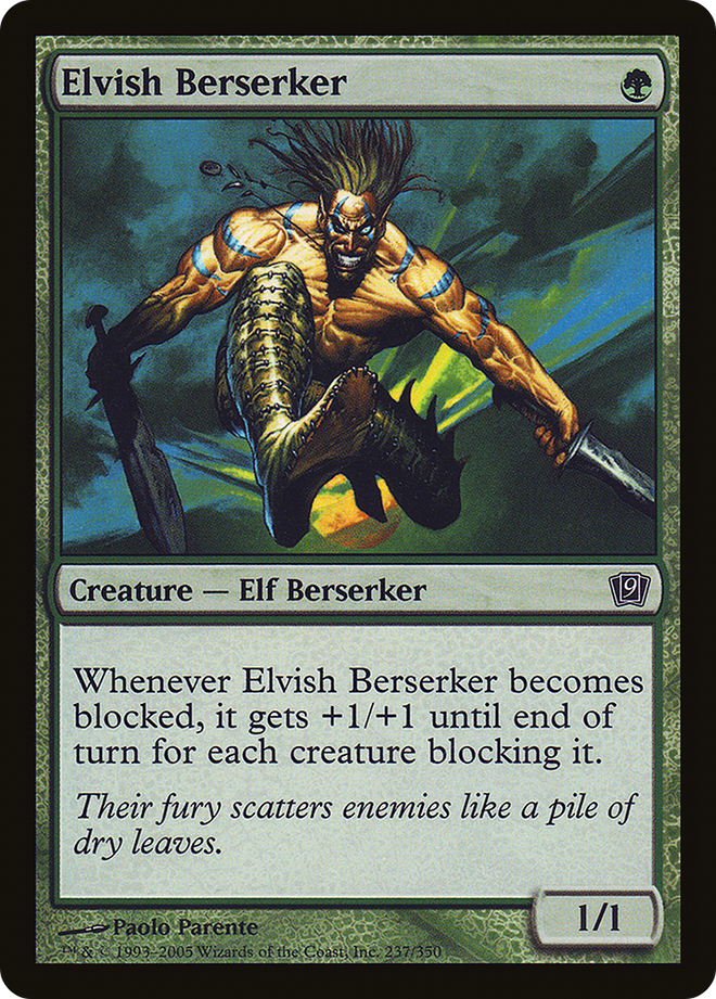Elvish Berserker [Ninth Edition]