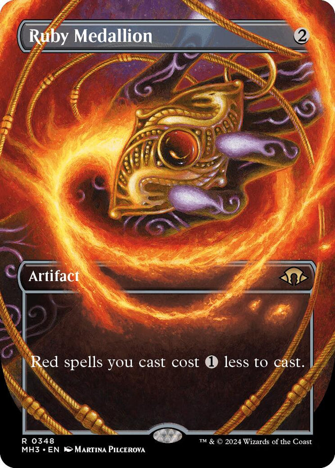 Ruby Medallion (Borderless) [348]