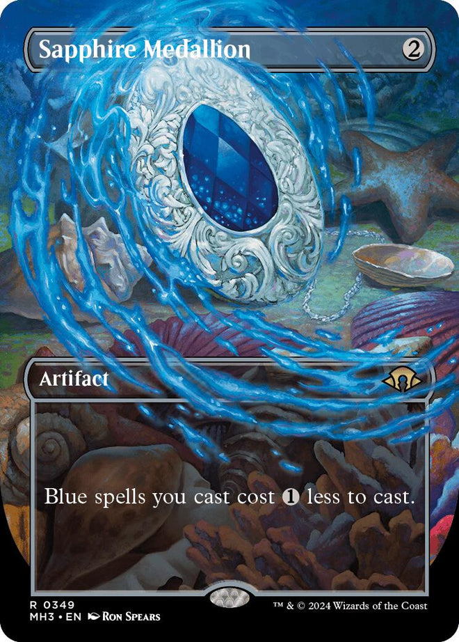Sapphire Medallion (Borderless) [MH3 - 349]