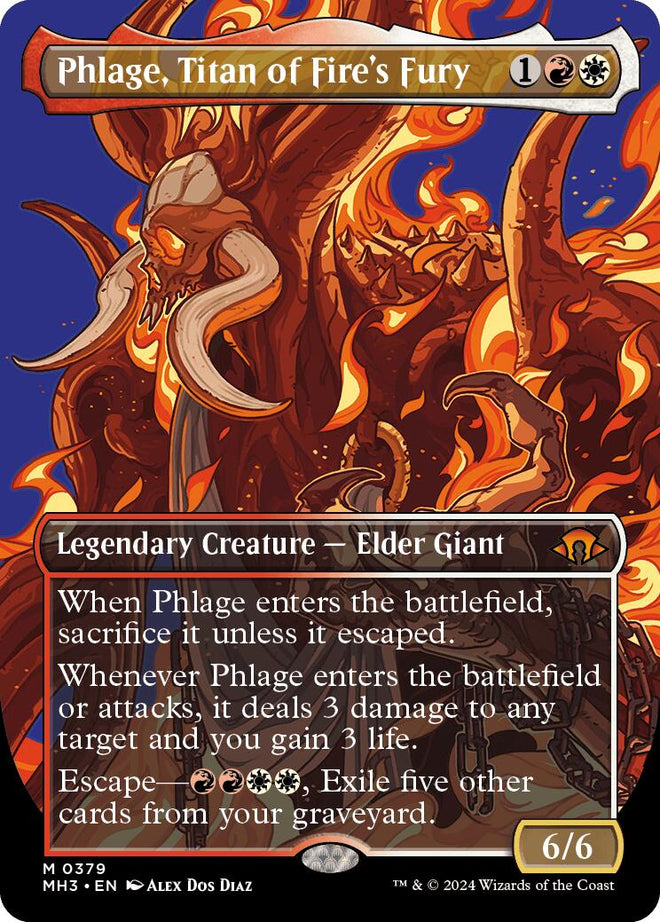 Phlage, Titan of Fire's Fury (Borderless) [379]
