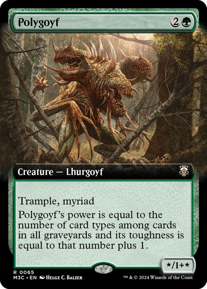 Polygoyf (Extended Art) [65]