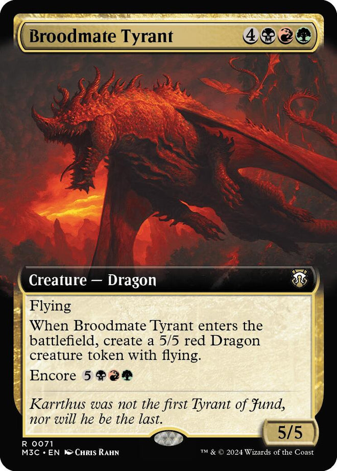Broodmate Tyrant (Extended Art) [71]