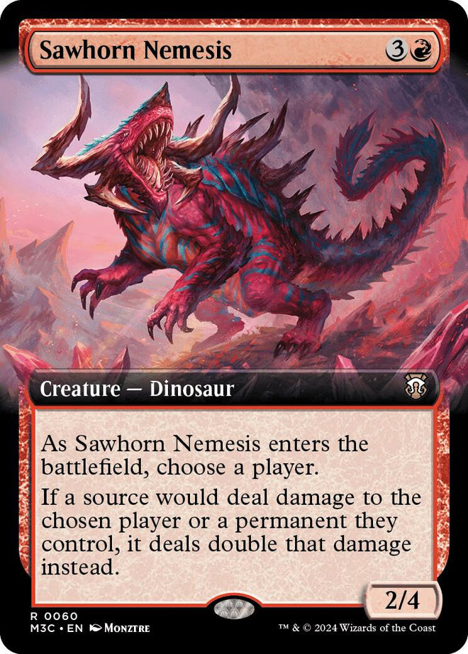 Sawhorn Nemesis (Extended Art) [60]