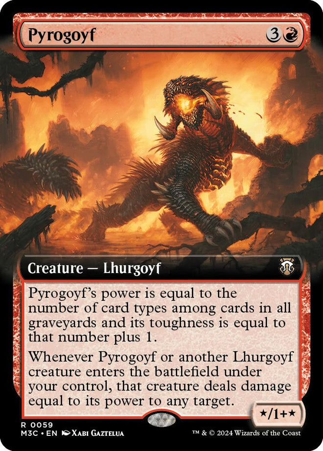 Pyrogoyf (Extended Art) [59]
