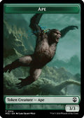 Ape // Plant Double-Sided Token [Modern Horizons 3 Commander Tokens]